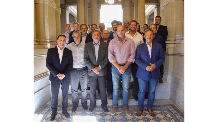 Watson se reunió con los intendentes de Quilmes, Avellaneda y Alte. Brown 